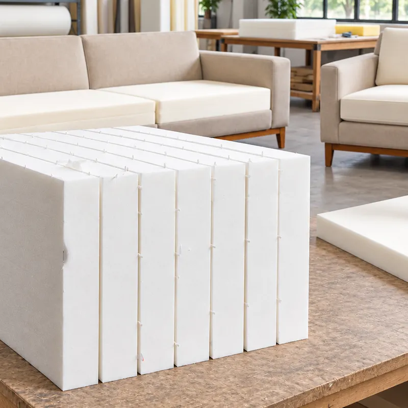 Custom-Cut Upholstery Foam Sheets and Profiled Blanks