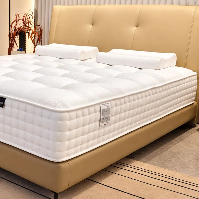 Custom High-Density Foam Upholstered Bed