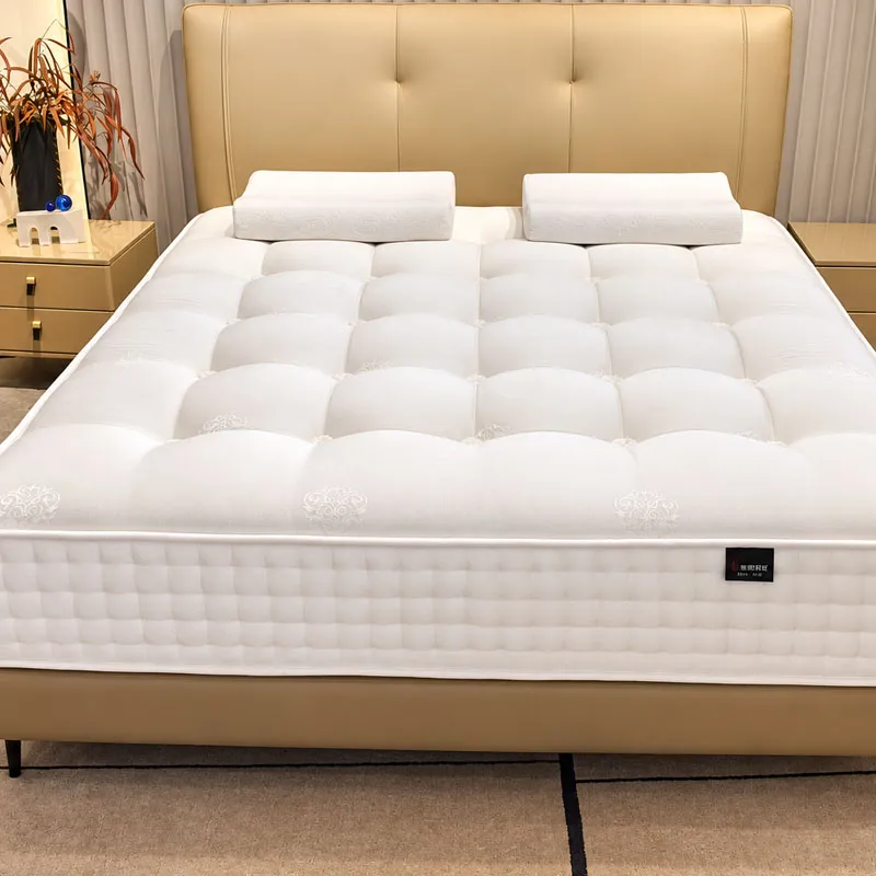 Custom High-Density Foam Upholstered Bed