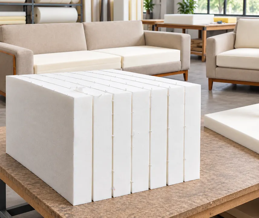 Custom-Cut Upholstery Foam Sheets and Profiled Blanks